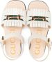 Gucci Kids Leren sandalen Wit - Thumbnail 3