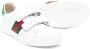 Gucci Kids Leren sneakers Wit - Thumbnail 2