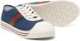 Gucci Kids Sneakers met logo-reliëf Blauw - Thumbnail 2