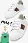 Gucci Kids New Ace sneakers Wit - Thumbnail 2