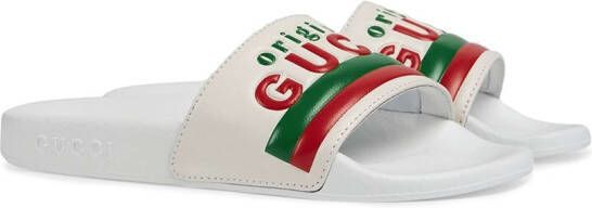 Gucci slippers wit online