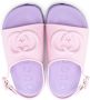 Gucci Kids Slingback sandalen met GG logo Roze - Thumbnail 3