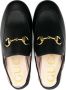 Gucci Kids Princetown leren loafers Zwart - Thumbnail 3