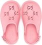 Gucci Kids GG Supreme canvas sandalen met uitgesneden details Roze - Thumbnail 3