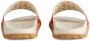 Gucci Kids Slippers met logo-reliëf Wit - Thumbnail 3