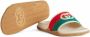 Gucci Kids Slippers met logo-reliëf Wit - Thumbnail 5