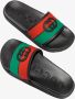 Gucci Kids Slippers met logo Zwart - Thumbnail 2