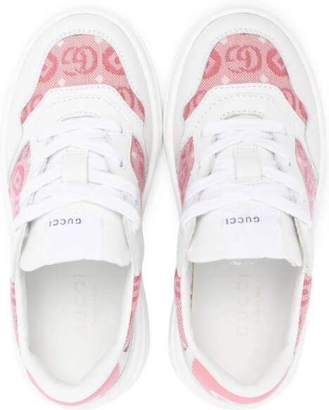 Gucci Kids Sneakers met GG-logo Wit