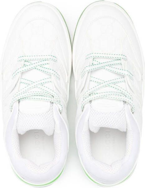 Gucci Kids Sneakers met vlakken Wit