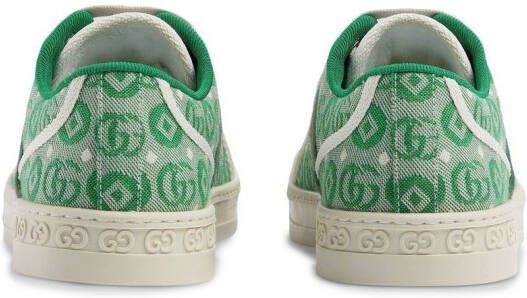 Gucci Kids Tennis 1977 sneakers met GG-logo Groen