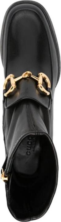 Gucci Laarzen met horsebit detail Zwart