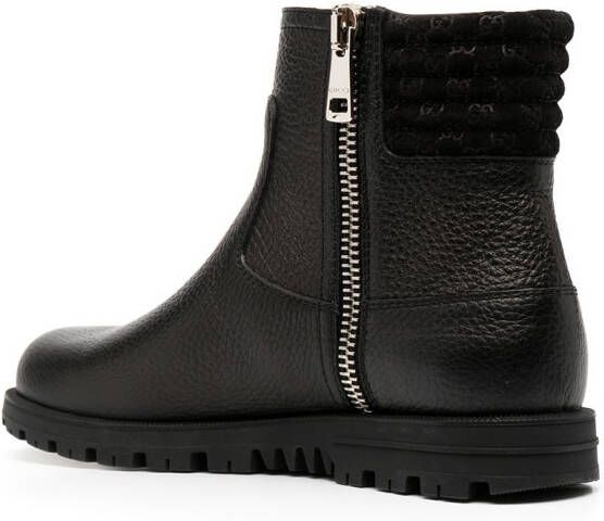 Gucci Leren laarzen Zwart