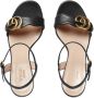 Gucci Marmont sandalette van leer - Thumbnail 4