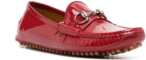 Gucci Leren loafers Rood