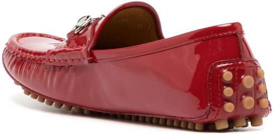 Gucci Leren loafers Rood