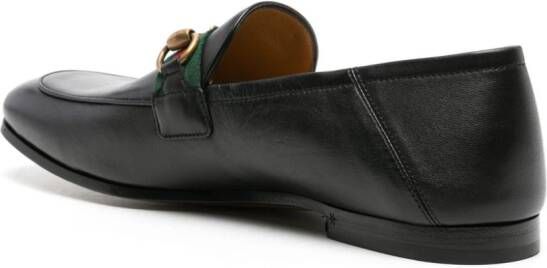Gucci Loafers met Horsebit-detail Zwart