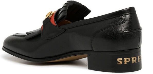 Gucci Leren loafers Zwart
