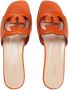 Gucci Leren sandalen Oranje - Thumbnail 4