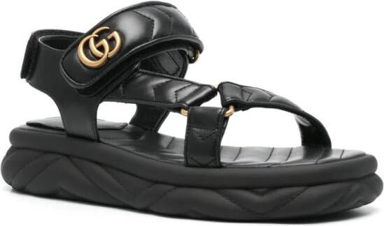 Gucci Leren sandalen Zwart