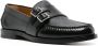 Gucci GG Supreme leren loafers Zwart - Thumbnail 2