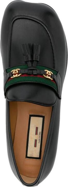 Gucci Loafers met GG logo Zwart