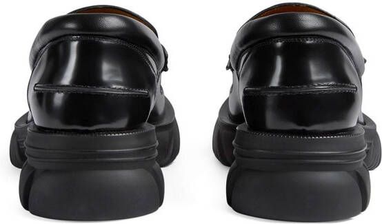 Gucci Loafers met horsebit detail Zwart