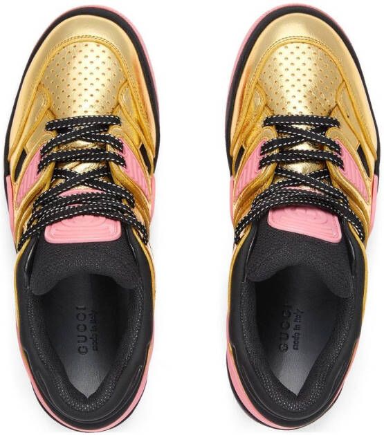 Gucci Basket low-top sneakers Roze
