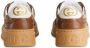 Gucci Sneakers met logo-reliëf Bruin - Thumbnail 3