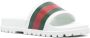 Gucci Pursuit slippers met Web-streep Wit - Thumbnail 2