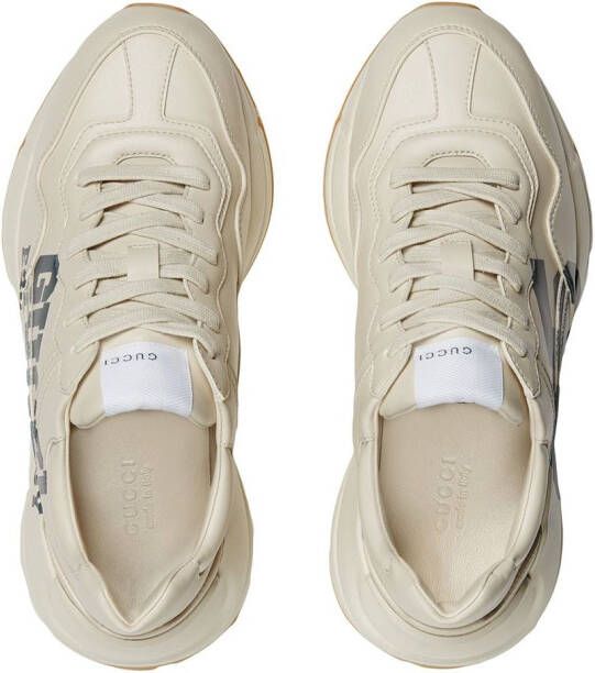 Gucci Rhyton low-top sneakers Wit