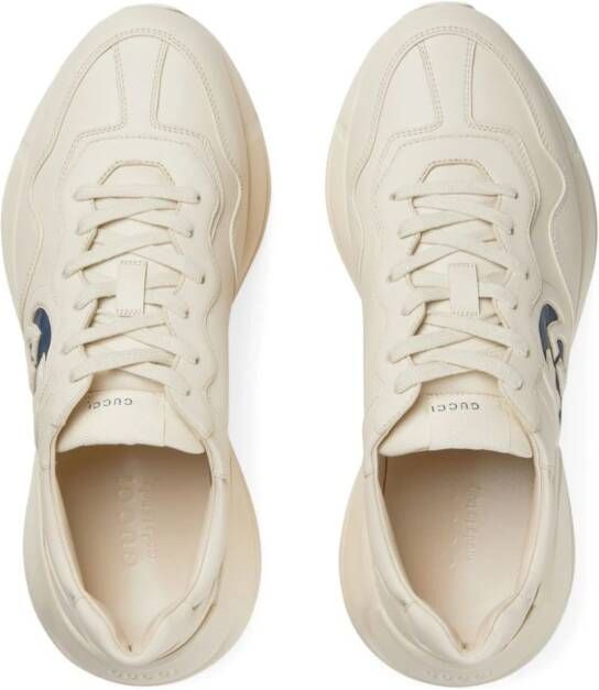 Gucci Rhyton sneakers Wit