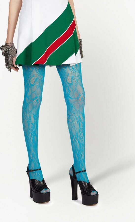 Gucci Sandalen met plateauzool Zwart