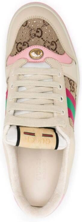Gucci Sneakers met vlakken Beige