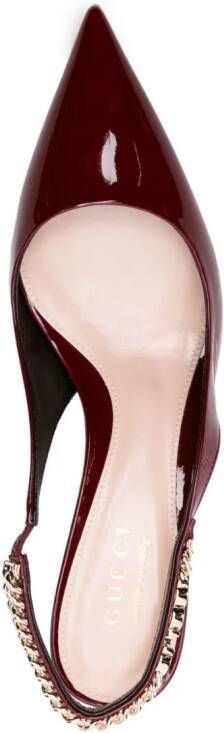 Gucci Signoria pumps Rood