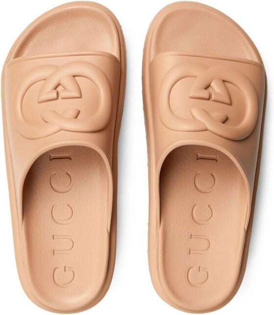 Gucci slippers roze deals