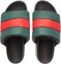 Gucci Slippers met open neus Groen - Thumbnail 4