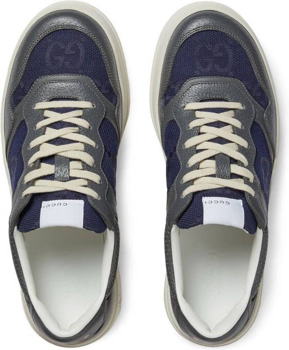 Gucci Sneakers met GG-logo Blauw