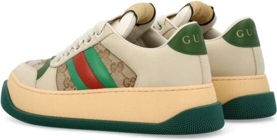 Gucci Sneakers met vlakken Beige