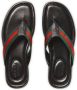 Gucci Teenslippers met Web-streep Zwart - Thumbnail 4