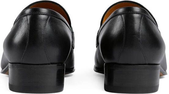 Gucci Web loafers Zwart