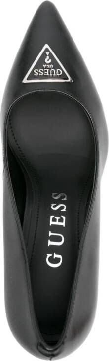 GUESS USA Barson 85 leren pumps Zwart