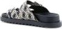 GUESS USA Fadey slippers met kettingdetail Blauw - Thumbnail 3