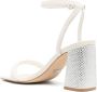 GUESS USA Gelectra 95mm leren sandalen Beige - Thumbnail 3