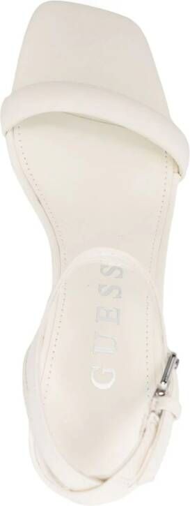 GUESS USA Gelectra 95mm leren sandalen Beige