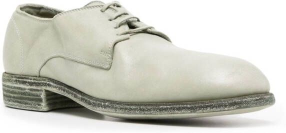 Guidi Derby veterschoenen Groen