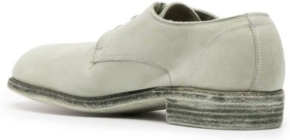 Guidi Derby veterschoenen Groen