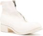 Guidi Debbie leren enkellaarzen Wit - Thumbnail 2