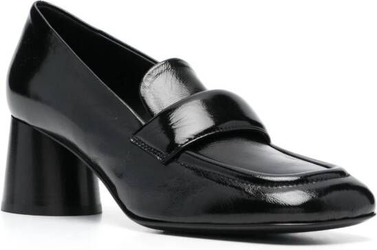 Halmanera Banel leren loafers Zwart