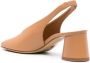 Halmanera Carla 55mm leren pumps Bruin - Thumbnail 3