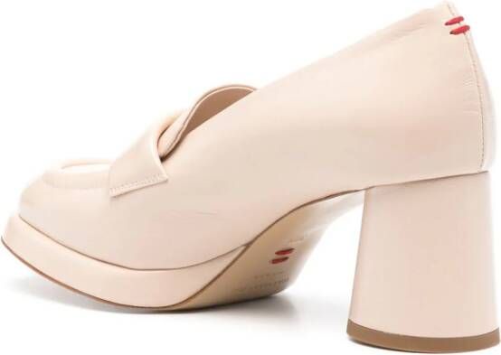 Halmanera Kate 65 mm leren pumps Beige